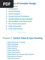 Chapter 5 Symbol Tables and Type Checking