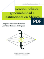 Comunicación Política Instituciones y Gobernabilidad en México