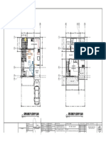 Second Floor Plan Ground Floor Plan: A C D B A C D B
