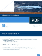 Classification Societies - Roles & Responsibilities