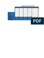 Boletin de Notas