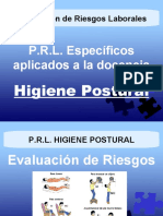 Powerpoint Ejercicioprlespecficohigienepostural 100528061026 Phpapp02