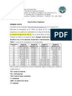 Práctica 1. Datos Originales.