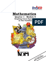 Mathematics: Quarter 1 - Module 9