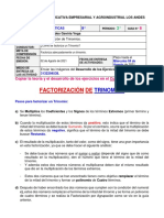 Matematicas 9° Guia #8