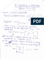 Modal Matrix Determination