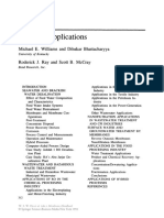 Selected Applications: Michael E. Williams and Dibakar Bhattacharyya Roderick J. Ray and Scott B. Mccray