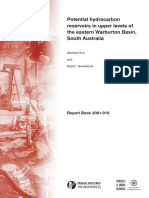 (Petroleum Geology South Australia - Potential Hydrocarbon) - WARBURTON BASIN