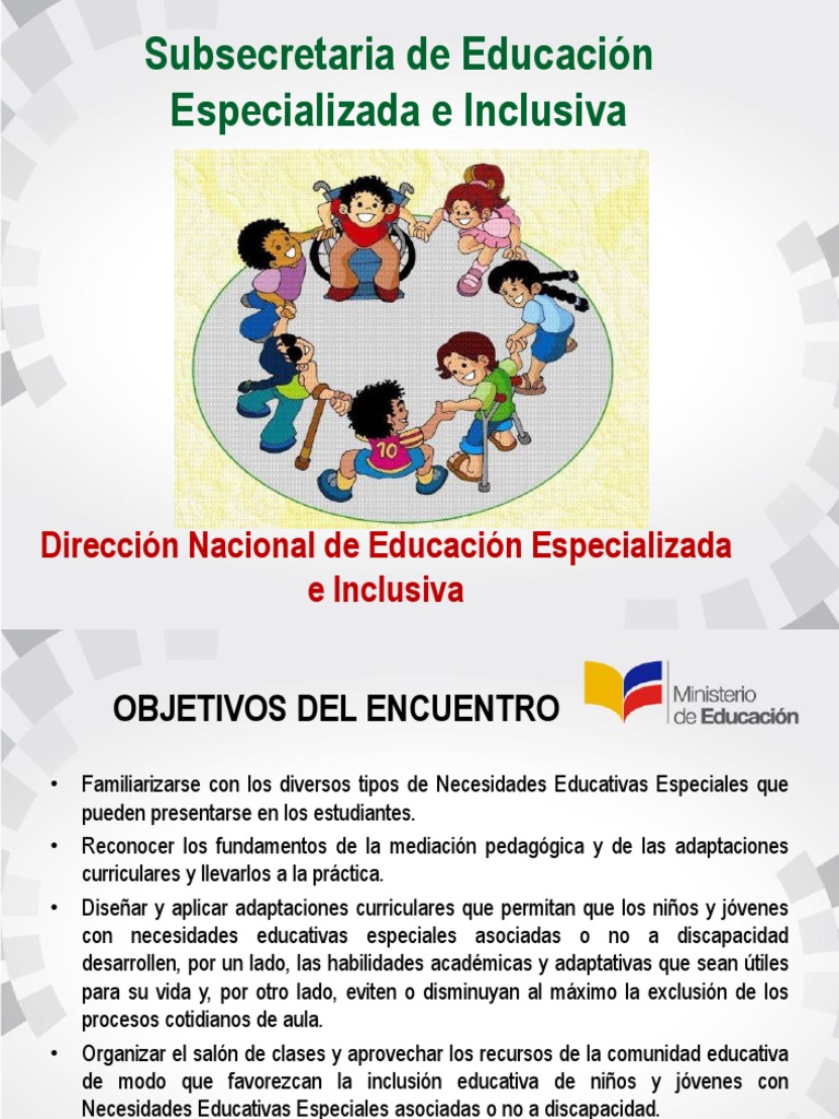 Dia 1 | PDF | Inclusión (Educación) | Invalidez