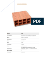 FICHA TECNICA Ladrillo Techo 15