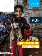 UNICEF - Children in The State of Palestine - 2018