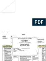 Silabus Biologi Kls 10 (6 Kolom)