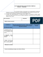 Planeación de Socialización Del Tema