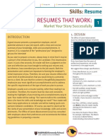 Resumes That Work:: Skills