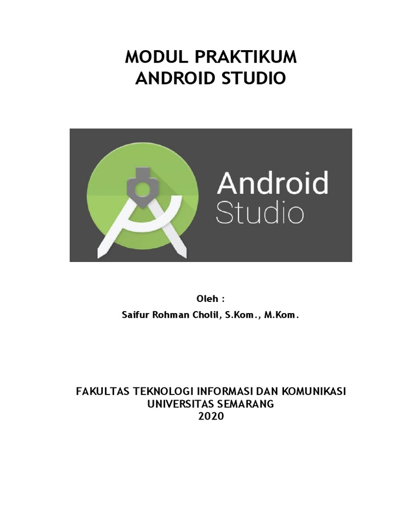 Panduan Pengantar Android Studio | PDF | Komputer