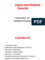Cryptography and Network Security: Prepared by Anirban Bhadra