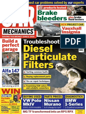 Magazine - Car Mechanics - 02.2018, PDF, Exhaust Gas