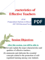 Characteristics of Effective Teachers: Iium Postgraduate Diploma in Education (PGDE)
