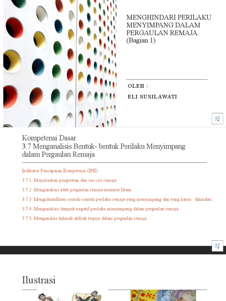 Menghindari Perilaku Menyimpang Dalam Pergaulan Remaja Pdf