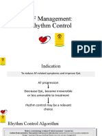 AF Management: Rhythm Control Options