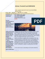 ACTIVITY 9.3 Unit Reflection Threshold 9 and COMPASSION