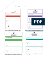 Appendix A: E-Window Card Links