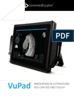 Vupad: Innovation in Ultrasound You Can See and Touch