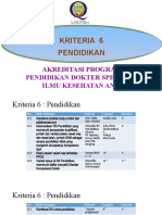 Kriteria 6 Pendidikan Pra Raker Departemen IKA (2018) - 1