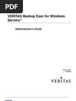 Veritas Backup Exec 9.0 For Windows Servers Administartor's Guide