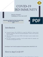 Herd Immunity Pada Covid 19 - Kelompok 1