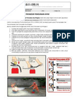 Prosedur Penggunaan APAR