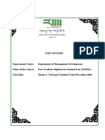 Thrim 3 - Civil & Criminal Court Procedure