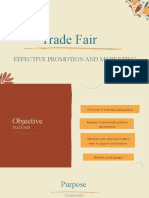 Trade Fair: Effective Promotion and Marketing
