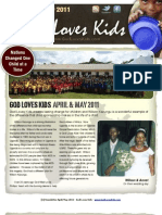 God Loves Kids  May/June newsletter
