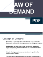 Law of Demand