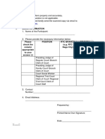 I. Basic Information: Encl: A/S AOR/ /JMR/JAP/mst