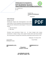 Surat Permohonan Dewan Juri Pencak Silat