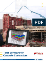 2016 Tekla Software For Concete Contractors