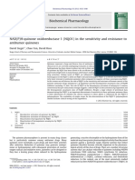 NAD (P) H Quinone Oxidoreductase 1 (NQO1) in The Sensitivity and Resistance To Antitumor Quinones