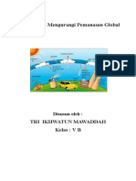 Kliping Cara Mengurangi Pemanasan Global