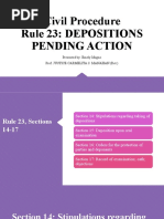 Rule 23 Sections 14-17 - MAGNO