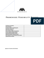 Franchisee Feasibility Form