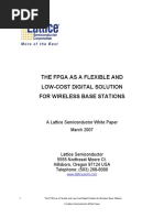 The Fpga As A Flexible and Low-Cost Digital Solution For Wireless Base Stations