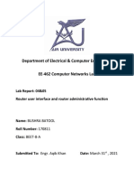 Department of Electrical & Computer Engineering EE-462 Computer Networks Lab