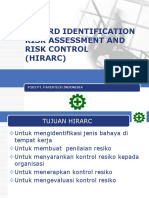 Hazard Identification Risk Assessment and Risk Control