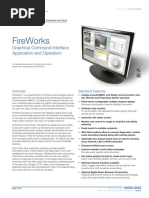 Fireworks: Graphical Command Interface Application and Operation