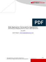 Web Application Vulnerability Assessment: Discovering and Mitigating Security Issues in Web Applications