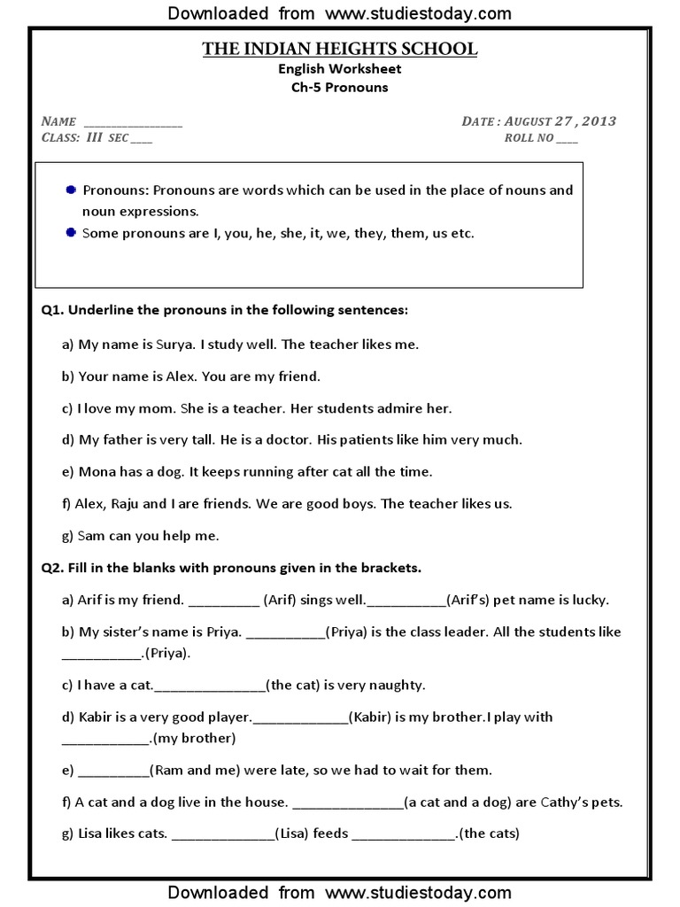 cbse-class-3-english-practice-worksheets-14-pronouns-pdf-syntax