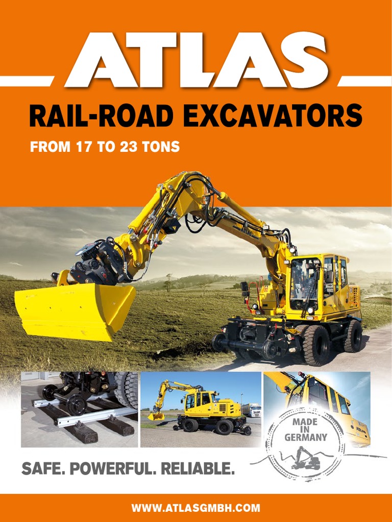 Rail-Road Excavators: From To Tons | PDF | Truck | Rail