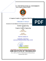Visvesvaraya Technological University: "Project Title"
